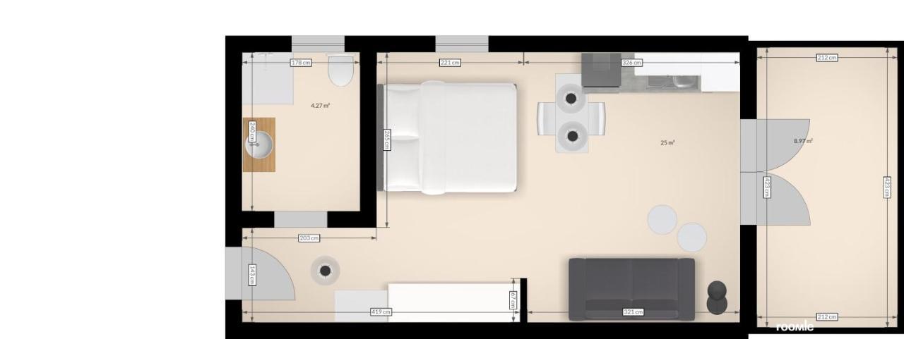 Rmg Roses Apartments บาด ไคลน์เคิร์ชไฮม์ ภายนอก รูปภาพ